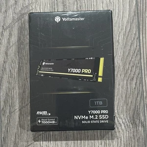 Yottamaster Y7000Pro 1TB SSD M.2 PCIe 4.0, Up to 7000MB/s, M.2 2280 NVMe - Afbeelding 1 van 2