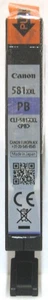 Cartucho azul fotográfico genuino Canon CLI-581 XXL PB. Nuevo y precintado. - Imagen 1 de 2