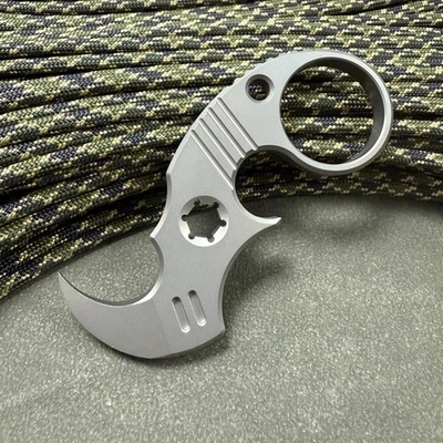 Doceaedc RIHE Design TC4 Titanio Rinoceronte Palanca EDC Herramienta Multifuncional Foto 1 de 4