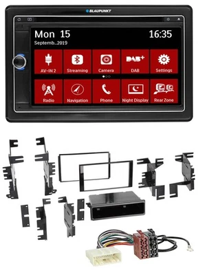 Blaupunkt Bluetooth DAB 2DIN USB DVD MP3 Autoradio für Nissan Quest Rogue Titan - Bild 1 von 4