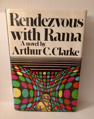 Rendezvous with Rama Arthur C Clarke 1973 First Edition HC Nebula Award Winner - Image 1 of 4
