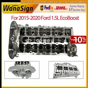 Complete cylinder head Fit For 2015-2020 Ford Escape Fusion 1.5L Trubo EcoBoost - Picture 1 of 20