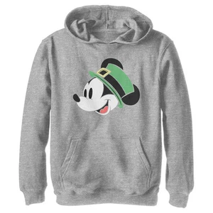 Boy's Mickey & Friends Mickey With Irish Hat Pull Over Hoodie - Picture 1 of 10