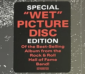 *IN HAND Bon Jovi Slippery When Wet WET PICTURE DISCl LP Record SHIPS TODAY NEW - Foto 1 di 8