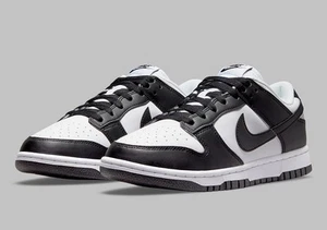 Nike Dunk Low Next Nature White Black Panda (W) US8W - Picture 1 of 1