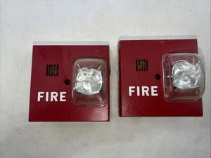 Posten 2 Siemans Modell U-MHU-MVS Brandmeldeleuchte mit 82 DB 20-31 VDC Platte 544803 - Bild 1 von 6