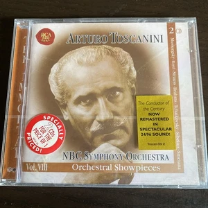 Conducts Orchestral Showpieces by Arturo Toscanini (2 CD) New & Sealed Cut Out - Foto 1 di 2