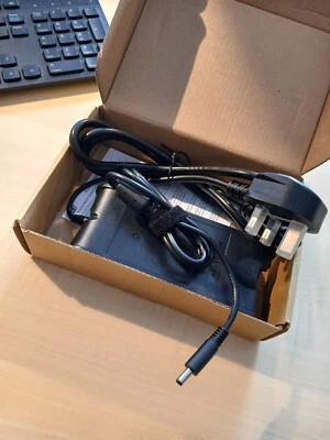 Slim Black Power Adapter with 4.5mm x 3.0mm Pin Size Charger - Image 1 of 4