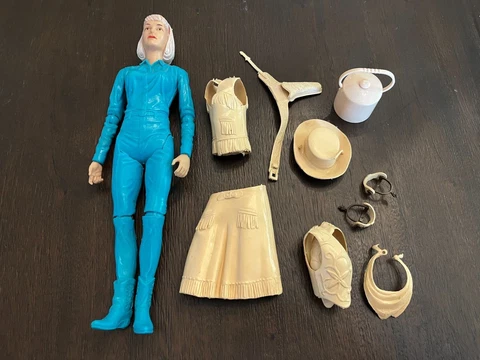 VINTAGE 1960s Johnny West Best of the West JANE WEST Figure w/ Accessories Cover