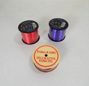 2 Curling Ribbon 600 Ft 2 yds Roll Gift Wrapping Party/Balloons & Fabric Ribbon - Picture 1 of 4