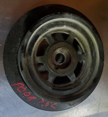 2003-2010 保时捷 Cayenne Balancer 齿轮曲轴滑轮 振动 二手 OEM — 第 1/4 张图片