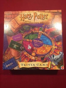 Juego de mesa familiar Harry Potter and the Sorcerer's Stone Trivia 2000 Mattel - Imagen 1 de 4