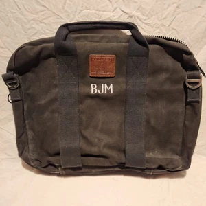 Vintage Lands' End Rigger Canvas Travel Shoulder Messenger Bag - Picture 1 of 6