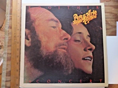 1975 Pete Seeger & Arlo Guthrie. Double, Gate-fold  33 1/3 LP. Reprise 2R-2214.  - Image 1 of 4