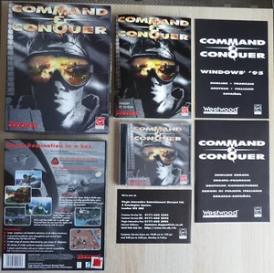 Command & Conquer (UK/Englisch) (USK ab 18, PC CD-ROM, MS-DOS) Big Box 1995 - Bild 1 von 3