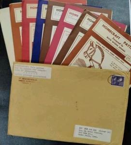 1940 HOMECRAFT PATTERNS #223 257 288 309 311 357 382 387 450 Ruth Wyeth Spears - Picture 1 of 14