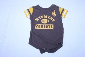 Infant/Baby Wyoming Cowboys/3 Months Creeper One-Piece (Brown) Colosseum Athleti - Picture 1 of 1