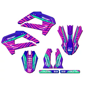21-22 SRX CX 50 TIGRE Pink Senge Graphics Kit Compatible with Cobra - Bild 1 von 10