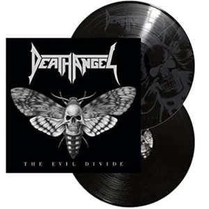 DEATH ANGEL, THE EVIL DIVIDE, ETCHED "D" SIDE 2LP SET, GATEFOLD JACKET, NEW OOP - Picture 1 of 2