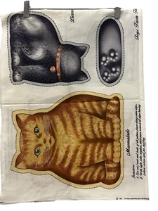 New Cut & Sew Panels 7 VIP Cranston Joan Kessler Toys in the Attic VTG - Picture 1 of 7
