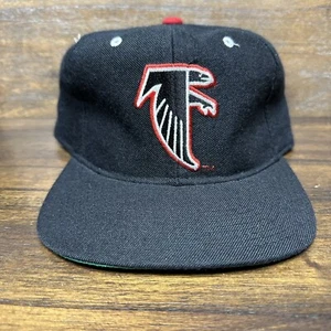 Vintage Atlanta Falcons New Era Pro Model Wool Fitted Hat 7 1/4 NEW Black Dome - Picture 1 of 6