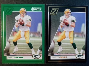 (2) 2024 Panini Zenith Green/Base Brett Favre 2 Minute Drill # 37 " Packers " - Picture 1 of 2