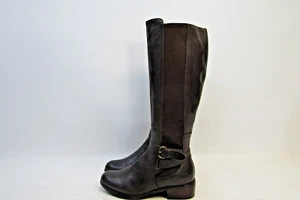 Corso Como Womens Size 7 M Brown Leather Zip 15" Shaft Knee High Boots - Picture 1 of 11