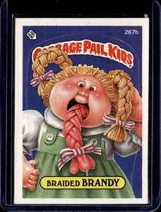 1987 Topps Garbage Pail Kids Series 7 #267B Braided BRANDY NR-MINT - Picture 1 of 2
