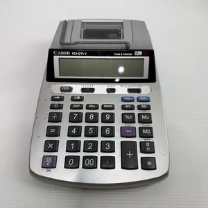 Canon P23-DTS V Portable Printing Calculator | Clock + Calendar | Working | - Picture 1 of 12