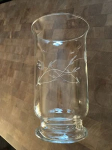 VINTAGE PRINCESS HOUSE HERITAGE GEÄTZTE KRISTALLVASE - Bild 1 von 7