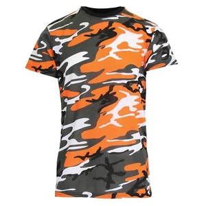 Men's Short Sleeve Camouflage Crew Neck Printed Tee ( S-2XL ) NEW Free Shipping - Picture 1 of 29