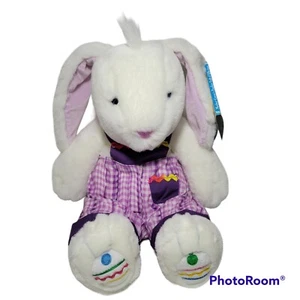 Commonwealth Conejo de Pascua Conejo Peluche Decorativo Huevo Pies Animal 1998 Objetivo - Imagen 1 de 14