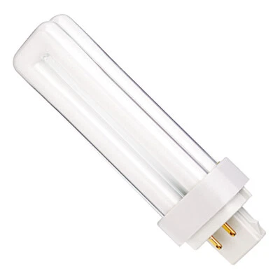 Sylvania 20682 CF13DD/E/827 13W T4 Double Tube CFL 4pin G24q-1 2700k Warm White - Image 1 of 3