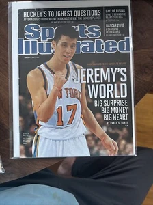 Y1 2012 Jeremy Lin Nueva York Sports Illustrated 27 de febrero - Imagen 1 de 7