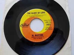 AL MARTINO - A Voice In The Choir / The Glory of Love 1967 CAPITOL POP 7" (EX) - Imagen 1 de 2