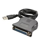 USB to DB25 25pin Parallel Communication Adapter Cable for Printer