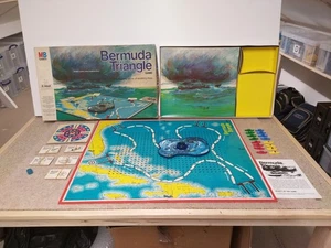Vintage Bermuda Triangle Milton Bradley Game 1976 100% Complete - Picture 1 of 7
