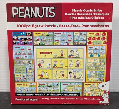 1000 Piece The Jigsaw Puzzle Factory Peanuts Classic Comics Snoopy 2019 - Image 1 of 4
