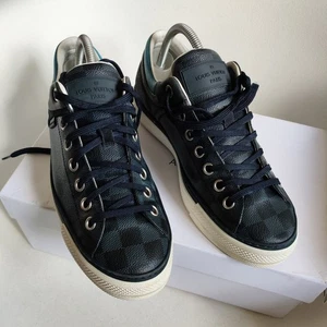 Louis Vuitton mens trainers Size UK 6.5 Monogram designer shoes - Picture 1 of 16