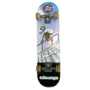 Vintage 90s Chump Boards Skateboard Deck And Wheels - Picture 1 of 12