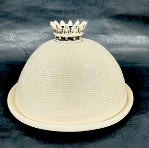 NEU Rae Dunn Crown Käsekuppel - Bild 1 von 7