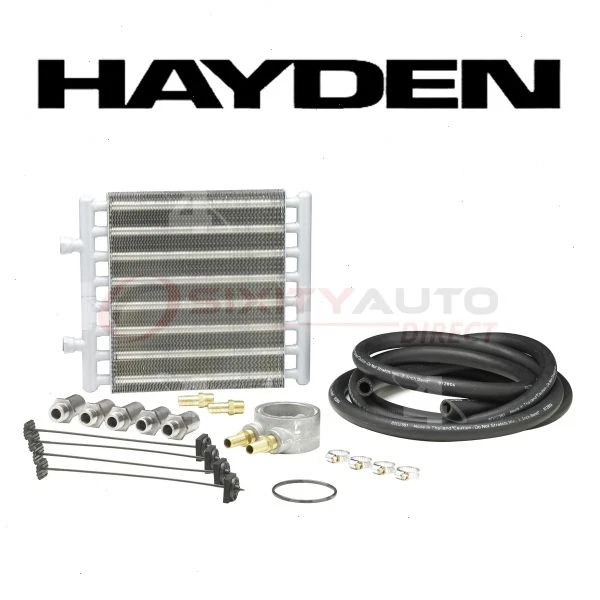 Hayden Engine Oil Cooler for 1974-1978 Ford Mustang II - Belts Cooling lb Foto 1 de 4