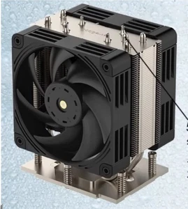 4U SP5 CPU Heat Sink Cooler Fan AMD EPYC 9004 Mute Dual Fan 9654/9554 - Afbeelding 1 van 2