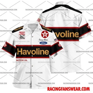 Davey Allison Nascar Racing 1987 Havoline Uniform Bekleidung Kleidung Hawaii - Bild 1 von 6