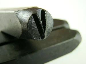 3/8" Letter "V" Stamp-Punch-Hand-Tool-Gold Bar-Silver-Trailer-Metal-Leather - Picture 1 of 2