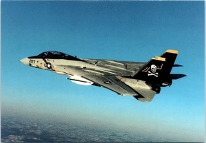 Grumman F-14A "Tomcat" the Navy's Front Line Fighter Aircraft Postcard - Picture 1 of 2