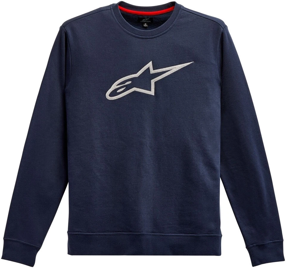 ALPINESTARS AGELESS CREW FLEECE NAVY/GREY XL 1212-51322-7011-XL