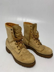 L.L. Bean Boots Higt Top Maine Hiking Combat Brown 11 Men's FREE SHIPPING - Picture 1 of 12