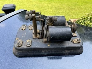 VTG. Western Electric Railroad Morse Code Telegraph Relay 26A. 25 OHMS - Picture 1 of 19