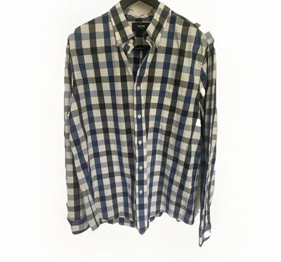 Jack Spade New York Shirt Mens Size XL Blue Checkers ,Button Up  Long Sleeve - Image 1 of 4